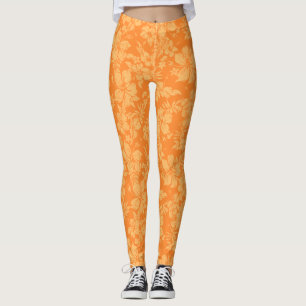 Hibiskus Pareau erschüttert hawaiianische Tropenwe Leggings