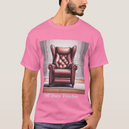 Hibiskus Recliner T - Shirt für Männerfreunde