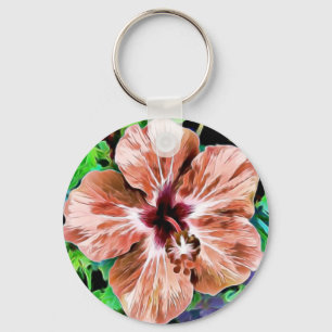 Hibiskus Schlüsselanhänger