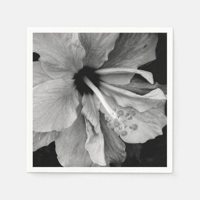 Hibiskus Serviette (Vorderseite)