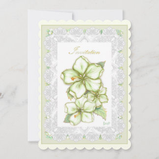 Hibiskus & Spitzen WHITE