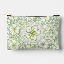 Hibiskus & Spitzen WHITE Zubehörtasche