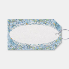 Hibiskus & Spitzenschuppen Geschenkanhänger