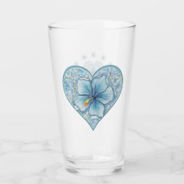 Hibiskus & Spitzenschuppen Glas