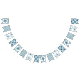 Hibiskus & Spitzenschuppen Wimpelkette