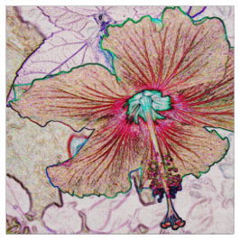 Hibiskus Stoff