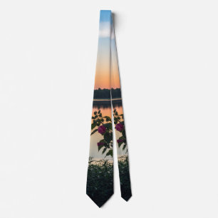 Hibiskus Sunrise Neck Tie Krawatte