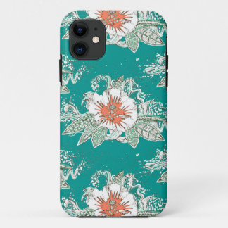 Hibiskus Surf Retro Case-Mate iPhone Hülle