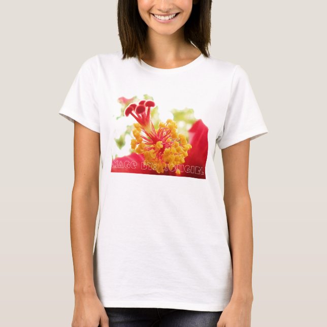 Hibiskus-T - Shirt (Vorderseite)