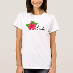 Hibiskus tropische BRAUT T-Shirt