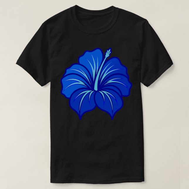 Hibiskus TShirt 11 (Design vorne)