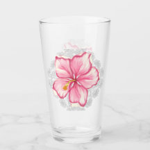 Hibiskus und Spitzen PINK