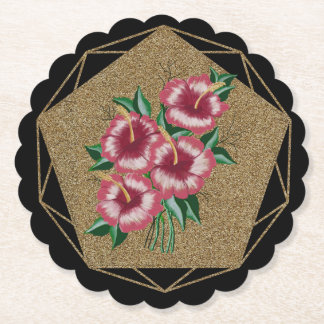 Hibiskus Untersetzer