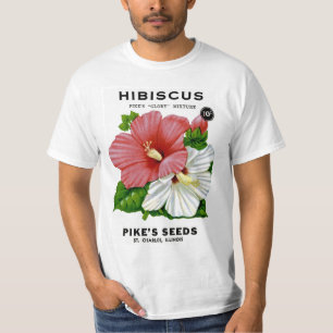 Hibiskus Vintages Saatgut T-Shirt