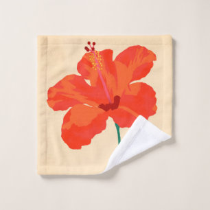 Hibiskus Zuneigung Badhandtuch Set