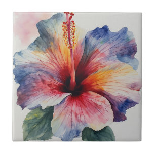 Hibiskusblüte Fliese