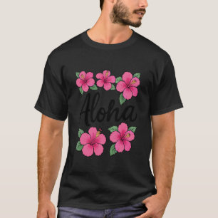 Hibiskusblüten Aloha T-Shirt