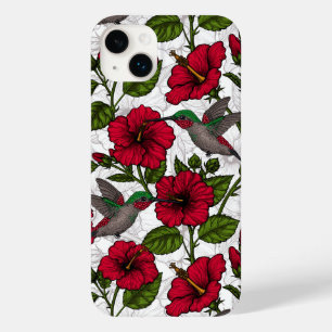 Hibiskusblüten und Kolibris Case-Mate iPhone 14 Plus Hülle