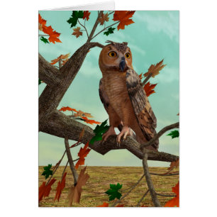 Hibou d'automne