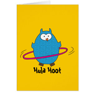 Hibou de huée de danse polynésienne