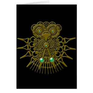 Hibou de Steampunk