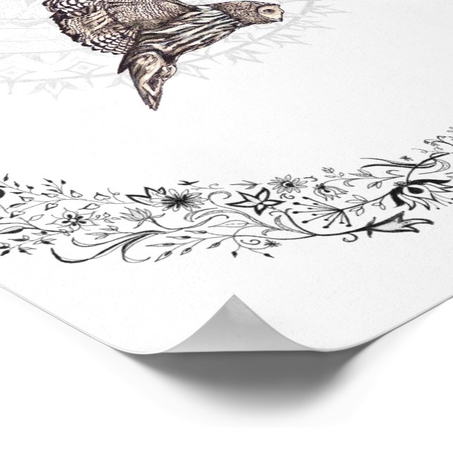 Hibou Dreams Impression 8x10 (Coin)