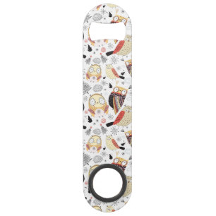 Hibou drôle de texture