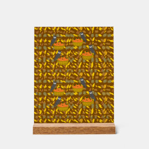 Hibou et Citrouilles d'Automne – Déco de Table