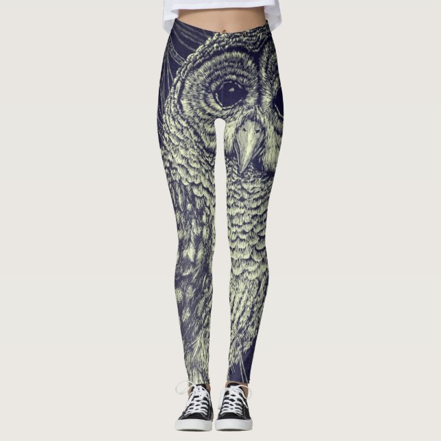 Hiboux Leggings (Devant)