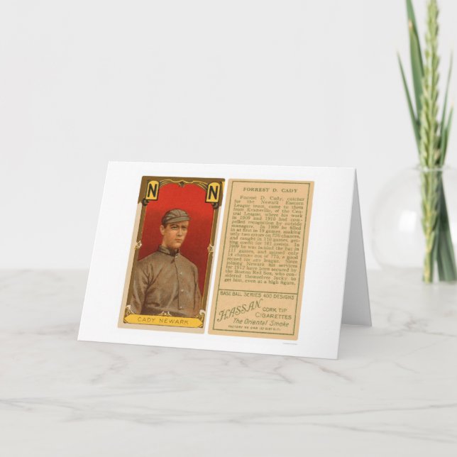 Hick Cady Newark Baseball 1911 Karte (Vorderseite)