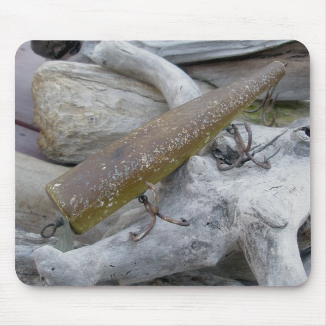 Hickey Do Swimmer Vintag Lure Mousepad (Vorne)