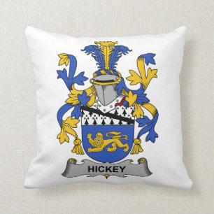 Hickey Familienwappen Kissen