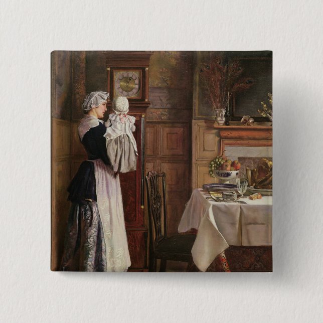 Hickory, Dickory, Dock Button (Vorderseite)