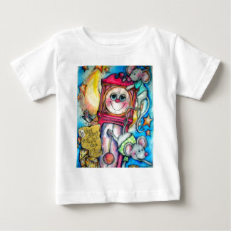 Hickory Dickory Dock-Kinderzimmer-Reim-Zeit Baby T-shirt