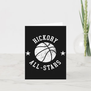 Hickory Vintage All-Stars Retro 80er Baseball Karte