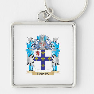 Hickox Wappen - Familienwappen Schlüsselanhänger
