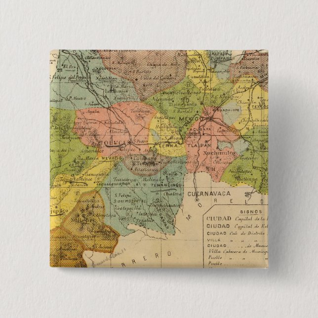 Hidalgo, Mexiko Button (Vorderseite)