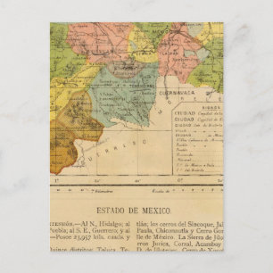 Hidalgo, Mexiko Postkarte