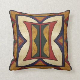 HIDATSA - MANDAN?  Parfleche Artkissen 1909 Kissen