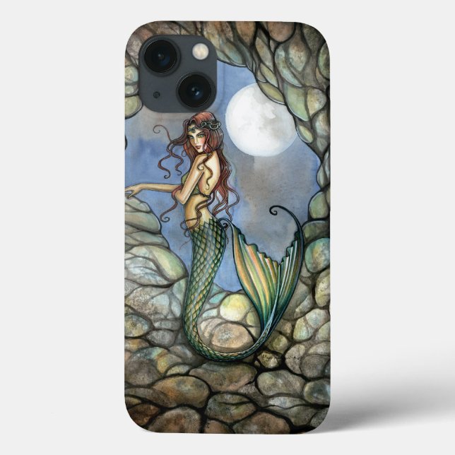 Hidden Cavern Mermaid Fantasy Art Mermaids Case-Mate iPhone Hülle (Rückseite)