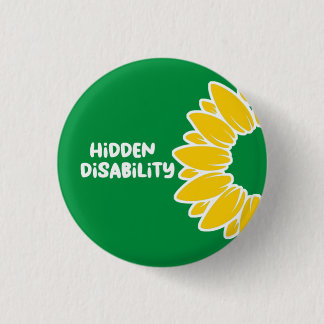 Hidden Disability Abzeichen Button