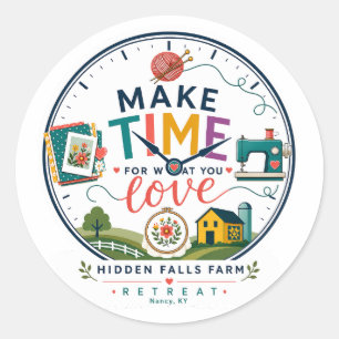 Hidden Falls Farm Aufkleber