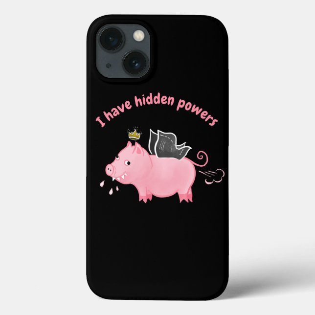 Hidden Powers Bauer tierischer Spaß Case-Mate iPhone Hülle (Rückseite)