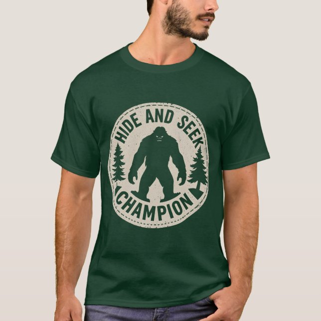 Hide and Seek Champion Bigfoot T - Shirt (Vorderseite)