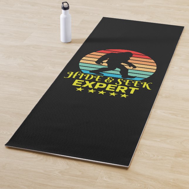 Hide and Seek Experte Bigfoot Funny Yogamatte (Beispiel)