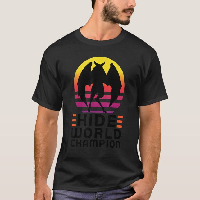 hide world champion Cryptozoology Mothman T-Shirt (Vorderseite)
