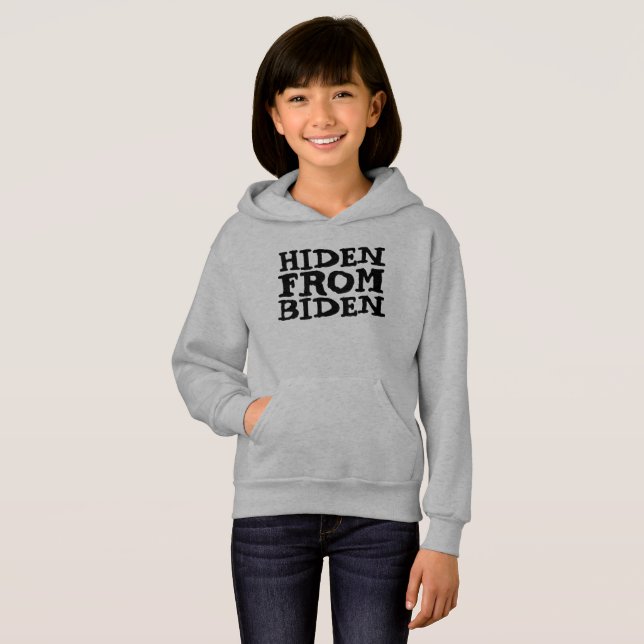 HIDEN DE JOE BIDEN GIRLS T-SHIRTS sweat - shirt à  (Devant entier)