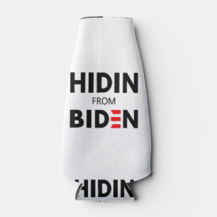 HIDEN VON BIDEN lustige Meme politische Joe Campai Flaschenkühler
