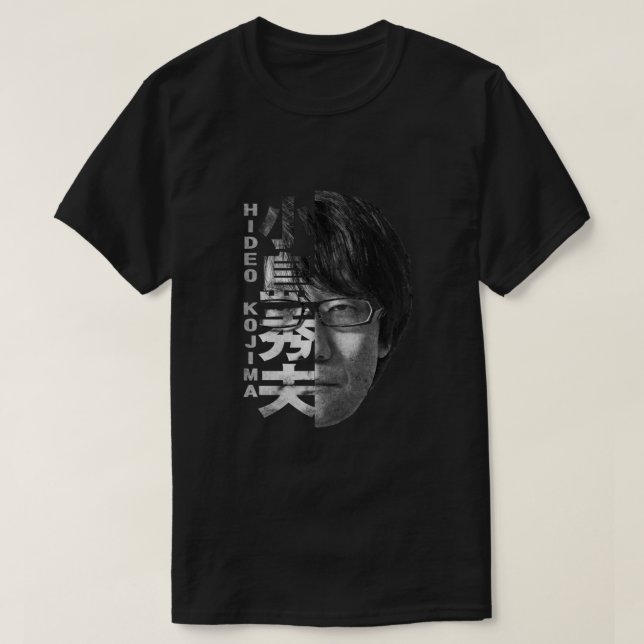 Hideo Kojima T-Shirt (Design vorne)