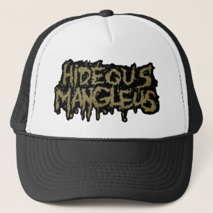 Hideous Mangleus Logo Alternativer Trucker Hat Truckerkappe